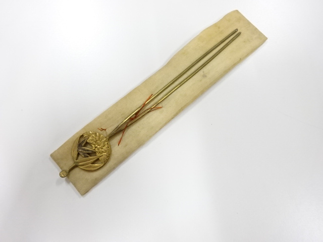 Japanese Kimono / Antique / Hair Accessories Metal